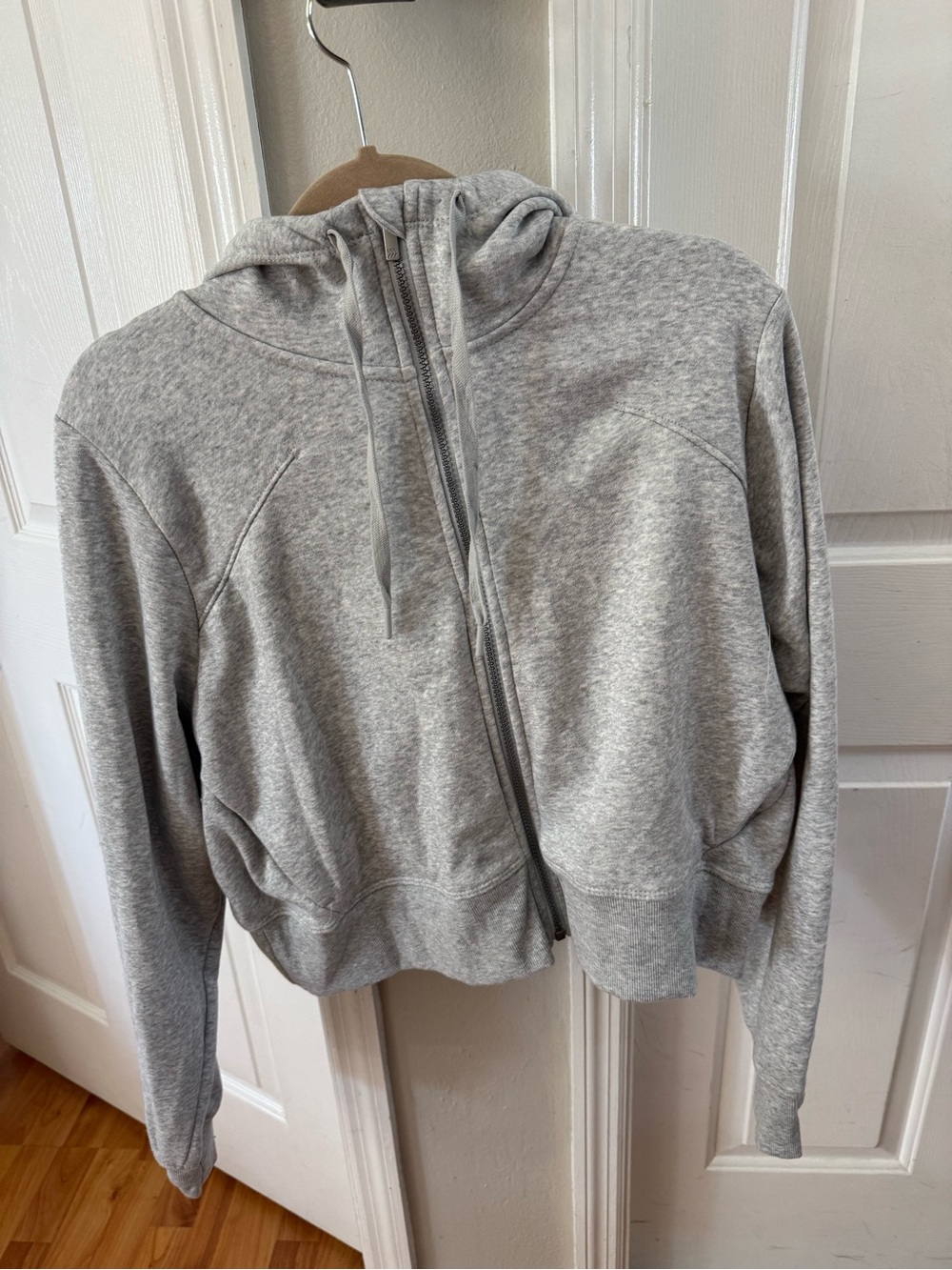 all in motion Heather Gray Full-Zip Hoodie